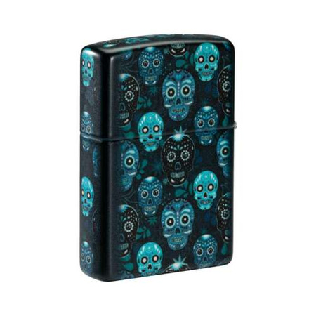 Feuerzeug ZIPPO - GLOWING SUGAR SKULLS