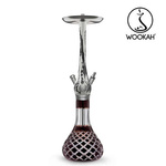 Waterpipe Wookah Mastercut Check Brown White Black