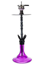Waterpipe Jookah Aluriium Nr. 03 Big Size Black/Purple