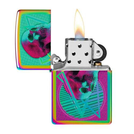 Feuerzeug ZIPPO - SKULL MIRRORED