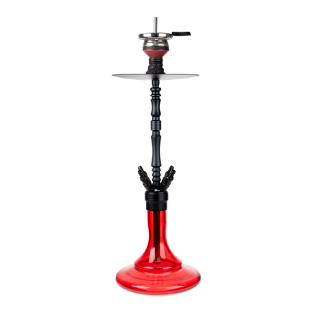 Fajka Wodna Jookah Aluriium Nr. 03 Big Size Black/Red