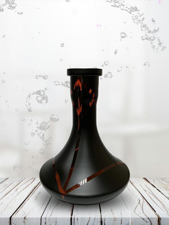 Vas narghilea VG Craft Red Stripes 1