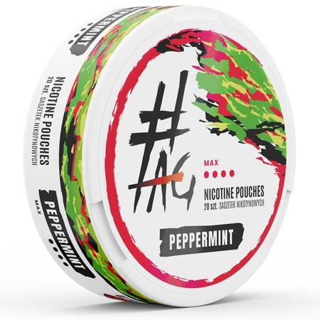 Saszetki nikotynowe #TAG - Peppermint 20mg