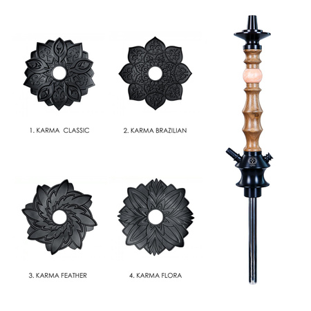 Кальян (Корпус) Karma 1.2 Walnut Ivory New