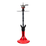 Wasserpfeife Jookah Aluriium Nr. 03 Big Size Black/Red