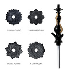 Шахта Karma 0.1 Walnut Black