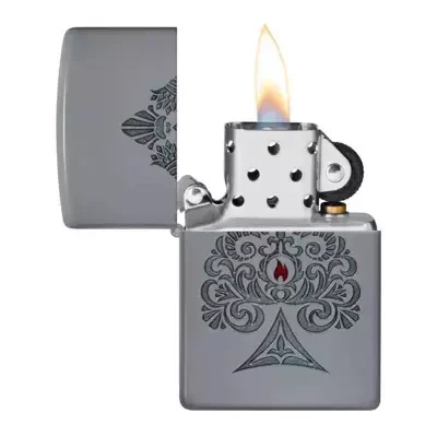 Lighter ZIPPO ACE WITH FLAME