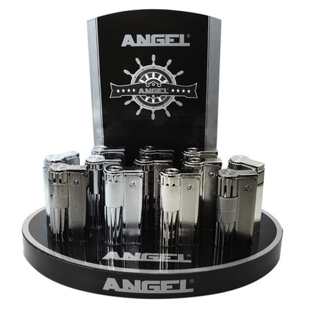 Petrol lighter Angel Retro - Silver