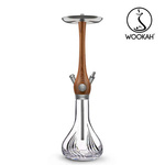 Waterpipe Wookah Mastercut Crystal Flames Walnut