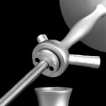 Fajka Wodna Aladin Alux Admiral Srebrna