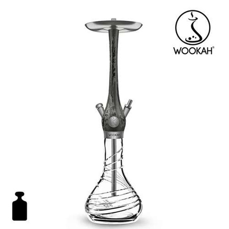 Waterpipe Wookah Crystal Tornado Tenebris