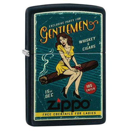 Zapalniczka ZIPPO - CIGAR GIRL DESIGN