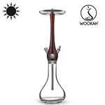 Fajka Wodna Wookah Crystal Smooth Lumi Red