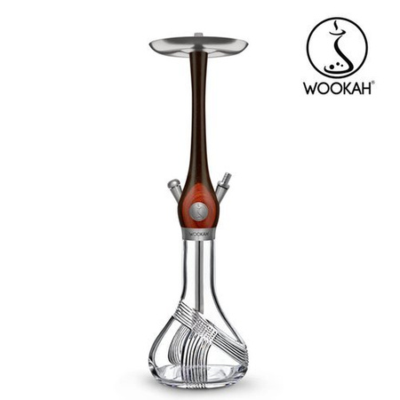 Vodná Fajka Wookah Mastercut Crystal Orbit Wenge/Padouk