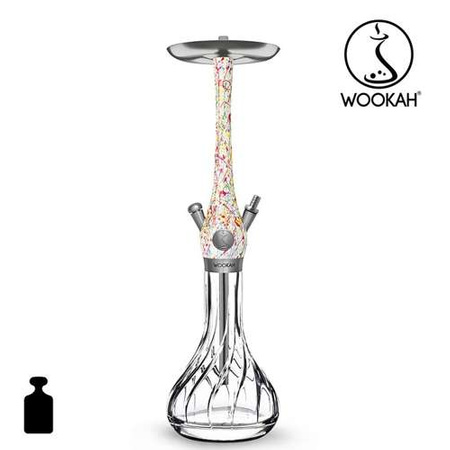 Waterpipe Wookah Crystal Venti Abstract