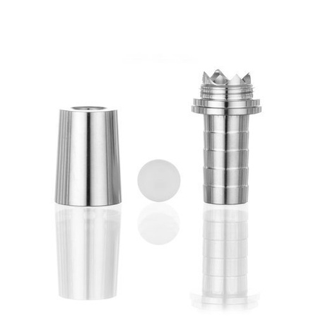 Коннектор с шариком к силиконовому шлангу Aladin MVP