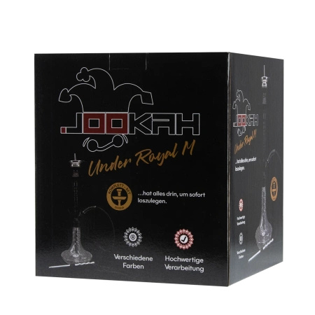 Waterpipe Jookah Under Royal M Red