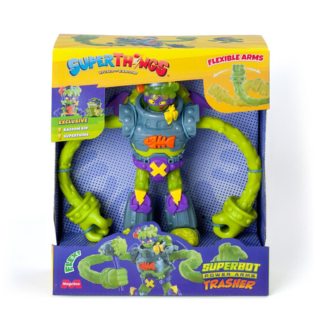 SUPERTHINGS SuperBot Trasher, figurka