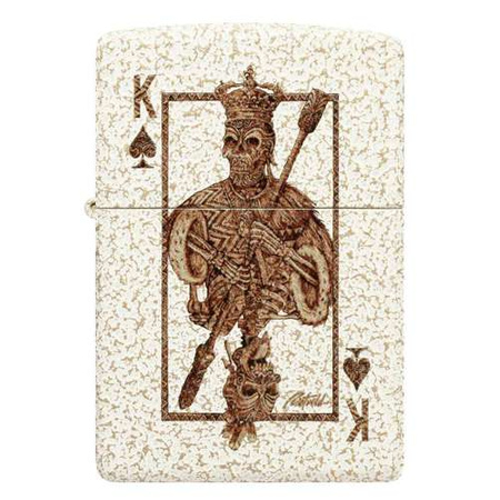 Zapalniczka ZIPPO - RICK RIETVELD ACE SKULL