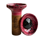 Vízipipa fej Oblako Flow Black On Burgundy