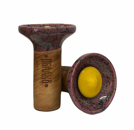 Shisha-Kopf Oblako Flow Yellow On Garnet