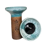 Hookah bowl Oblako Flow - Black on Turquoise