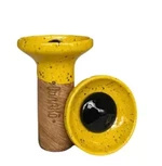 Hookah bowl Oblako Flow - Black on Yellow