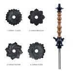 Shisha-Säule Karma 1.2 Walnut