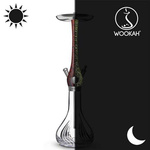 Fajka Wodna Wookah Mastercut Flames Lumi Red