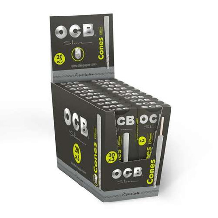 OCB Slim Premium Cones (x3)