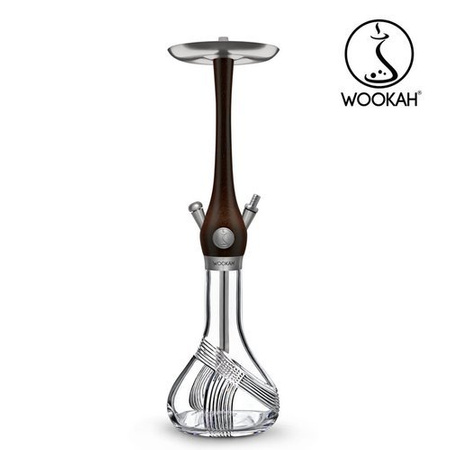 Vodná Fajka Wookah Mastercut Crystal Orbit Wenge