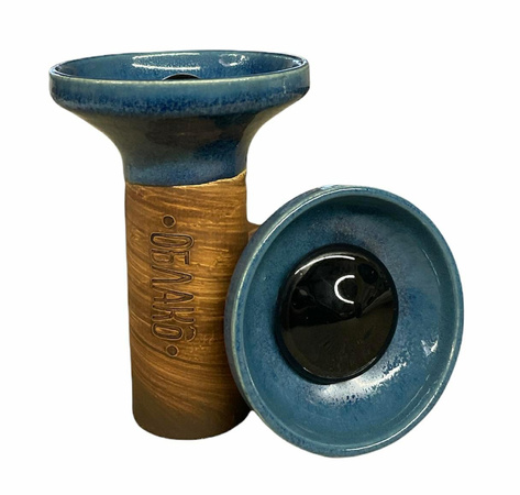 Hookah bowl Oblako Flow - Black on Blue Sand