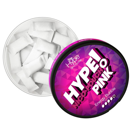 Saszetki Nikotynowe Hype Pink - Energy Bubble 4/5