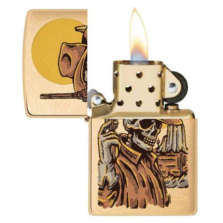 Zapalniczka ZIPPO - WILD WEST SKELETON