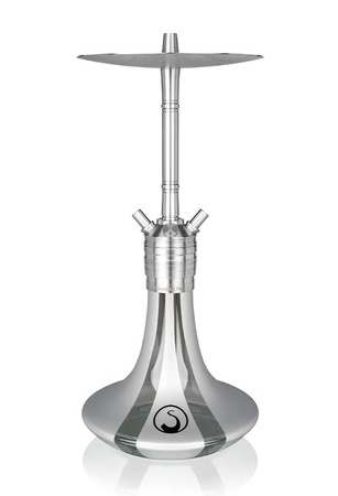 Narguilé Steamulation Pure Silver Mattt Metallic