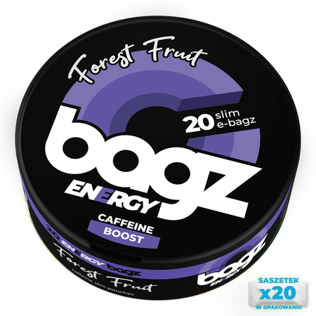 Koffein tasakok BAGZ ENERGY Forest Fruits
