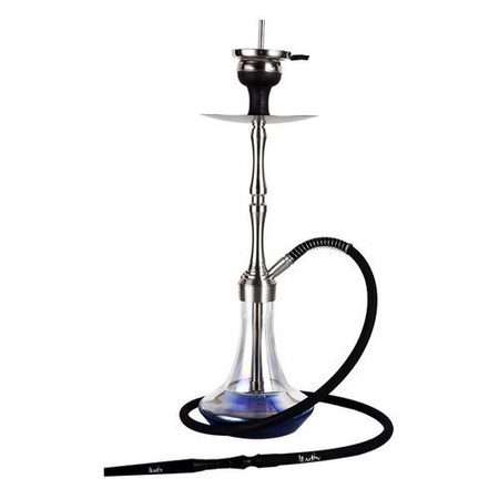 Narguilé Aladin Rocket Silver Blue