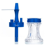 Narghilea Aladin 2Go Alu Blue + Case