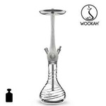 Waterpipe Wookah Crystal Tornado White Nox