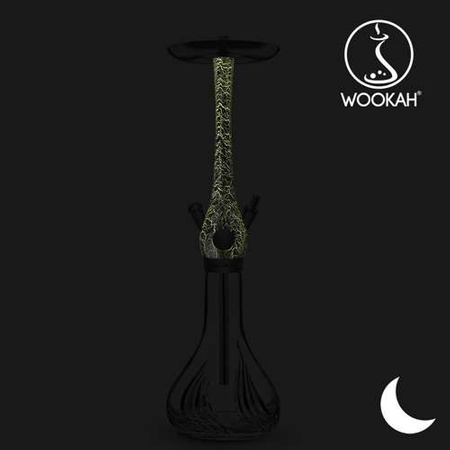 Fajka Wodna Wookah Mastercut Flames Lumi Red