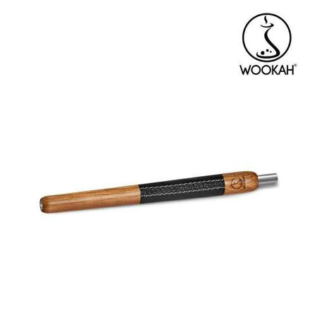 Wooden mouthpiece Wookah Oak + Black Skin