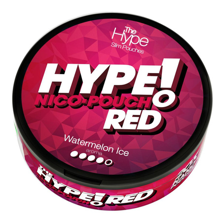 Saszetki Nikotynowe Hype Red - Watermelon Ice 4/5
