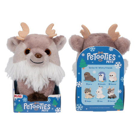 RUSS PetooTies Pets RENIFER HARVEY, pluszak, 10 cm