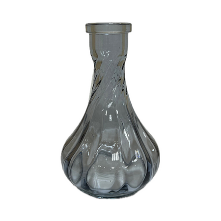 Vase VG Drop Wave Grey Smoke