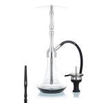 Wasserpfeife Aladin MVP Rocket Silber Schwarz