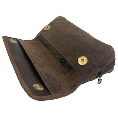 Leather Pipe Case - Brown