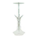 Waterpipe WD Hookah Alu Silver A40A - 9 Clear