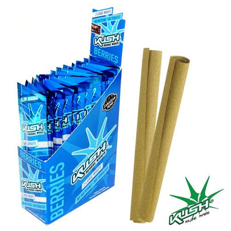 Zigarettenpapier Kush Herbal Wraps x2 Berries