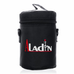 Wasserpfeife Aladin 2GO ALU Silber + Tasche