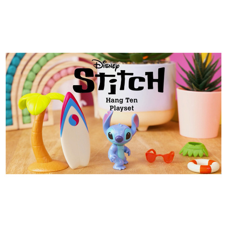 STITCH Zestaw Surfera, figurka